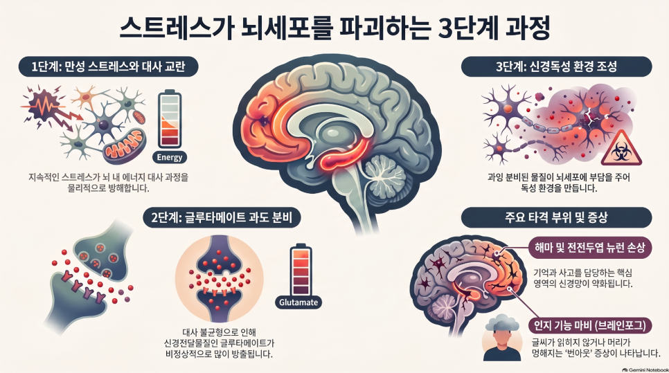 머리에 안개가 낀 듯 멍한 '브레인포그', 뇌신경 피로와 자율신경 불균형의 신호