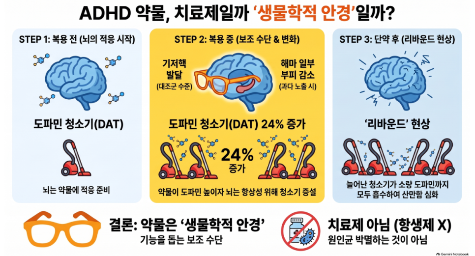"ADHD 약 꾸준히 먹으면 언젠가 끊을 수 있을까?" 16년 장기 추적 데이터로 본 완치의 실체와 단약 후 예후
